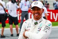 Second place qualifier Lewis Hamilton of Great Britain and...